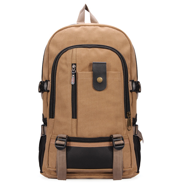 Men And Women Schoolboy Bag Leisure Large Capacity Canvas Backpack